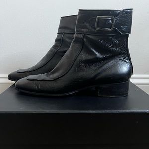 Saint Laurent Black Nero Boot with Box and Dust Covers Size 9/42